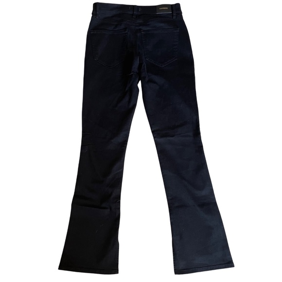 Express Skyscraper Mid Rise Jeans Black - Picture 2 of 3